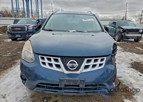 2015 Nissan Rogue Select S из США, поврежденный, VIN JN8AS5MVXFW760528